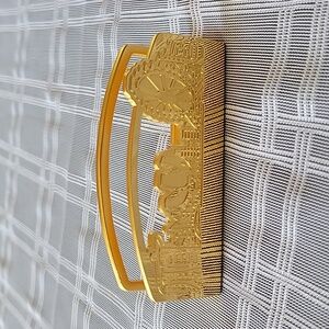 Risis Singapore Gold plated Business Card Holder